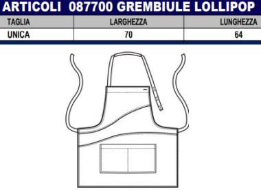 WOMEN'S BIB APRON WITH FANTASIES